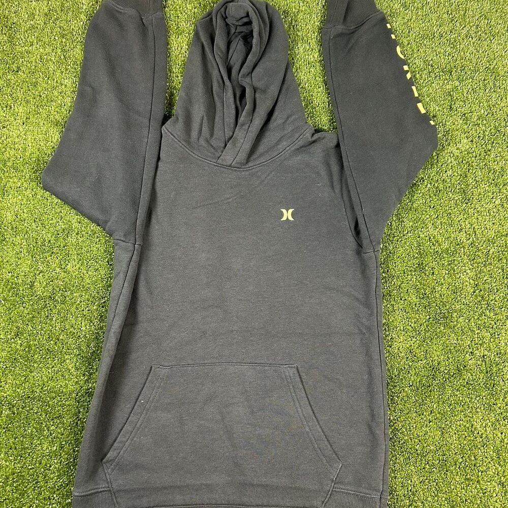 Hurley Men's Navy and Black Hoodie